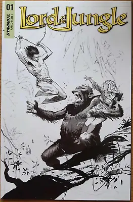 Buy Lord Of The Jungle #1 Sketch Cover H  Comics Group Bagged And Boarded • 6£
