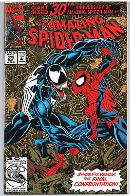 Buy The Amazing Spider-man Issue #375 ***carl Brock 1st App*** Grade Nm • 40£