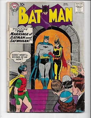 Buy Batman 122 - G+ 2.5 - Robin - Batwoman - Jolly Roger (1959) • 59.38£