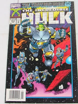 Buy The Incredible Hulk #413 Jan. 1994 Marvel Comics Newsstand Edition • 2.16£