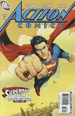 Buy Action Comics #858A Frank VG 2007 Stock Image Low Grade • 2.41£