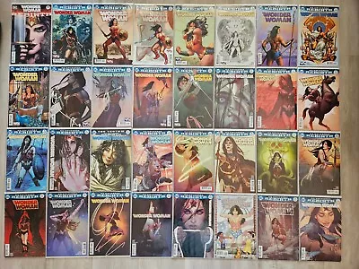 Buy 95 Wonder Woman Comics! Rebirth 1 - 83, 750-752 FULL Frison Variants (2016) MORE • 764.06£