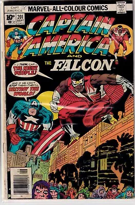 Buy Captain America And The Falcon #201 Marvel Comics • 5.99£