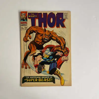 Buy The Mighty Thor  #135 1966 FN+ Raw Comic Pence C0py • 55£