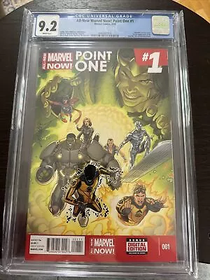 Buy All New Marvel Now Point One 1 Cgc 9.2 First Ms Marvel Kamala Khan • 59.94£