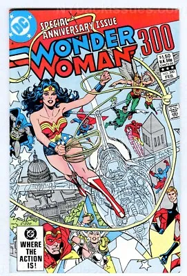 Buy Wonder Woman #300 Newsstand Variant 1st Appearance Lyla Trevor VFNM • 10.08£
