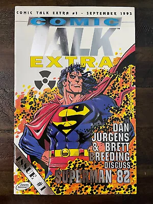 Buy Comic Talk Extra #1 Buffalo Books September 1993 VF/NM Superman 82 • 39.65£