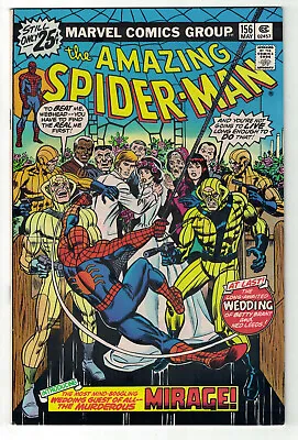 Buy Amazing Spider-man #156 9.0/9.2  MVS Intact  - 1st Appearance Of Mirage • 31.62£