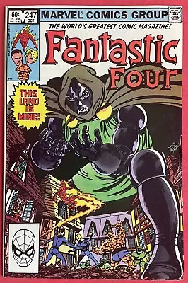 Buy Fantastic Four #247 (1982) Doctor Doom Appearance • 9.95£