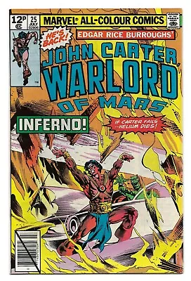 Buy John Carter Warlord Of Mars #25  : F+ :  Hide-'n'-Seek!  • 1.95£