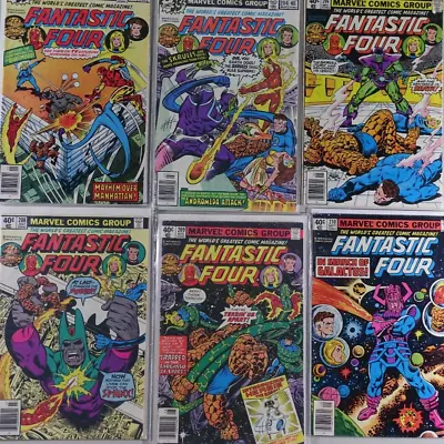 Buy Fantastic Four Comic Book Lot Of (6) Lower Grade #s 202 204 206 208 209 210 • 19.98£