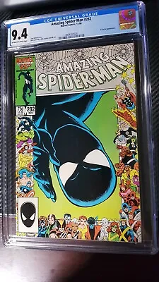 Buy 1986 Marvel Comics AMAZING SPIDER-MAN #282 CGC 9.4 Spidey In Black Suit X-FACTOR • 71.16£