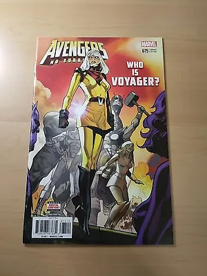 Buy Avengers #675 (marvel 2018) 1st. Voyager (valerie Vector) Vf 2nd. Print Variant  • 4£