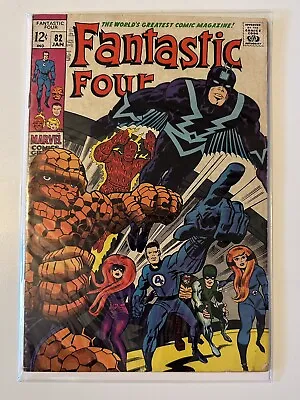 Buy Fantastic Four #82 - Marvel Stan Lee - 1969 • 32.14£