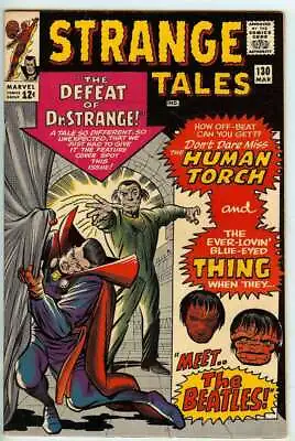 Buy Strange Tales #130 6.5 // 1st Appearance Of Kaecilius Marvel Comics 1965 • 115.29£