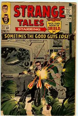 Buy Strange Tales #138 3.0 // 1st Appearance Of Eternity Marvel 1965 • 60.80£