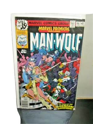 Buy Marvel Premiere #46 Man-Wolf Marvel Comics George Perez 1979 Bagged Boarded • 9.39£