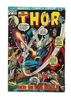Buy The Mighty Thor #214 1st Xorr Mid Grade Copy Marvel Comics • 7.71£