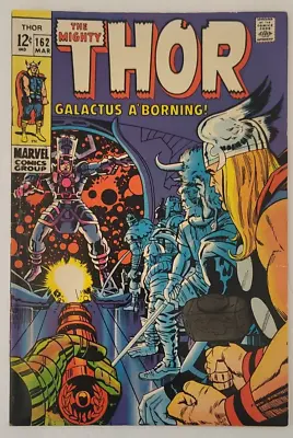 Buy Thor #162 Galactus Kirby Stan Lee Marvel Comics 1968 • 35.98£
