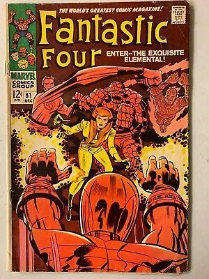 Buy Fantastic Four #81 3.0 (1968) • 9.88£