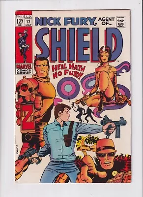 Buy Nick Fury Agent Of SHIELD (1968) #  12 (6.5-FN+) (1697944) 1969 • 18£