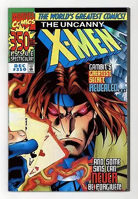 Buy Uncanny X-Men #350A Deluxe Hologram VF 8.0 1997 • 20.79£