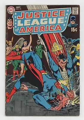Buy Justice League Of America #74 VG- 3.5 1969 • 17.35£