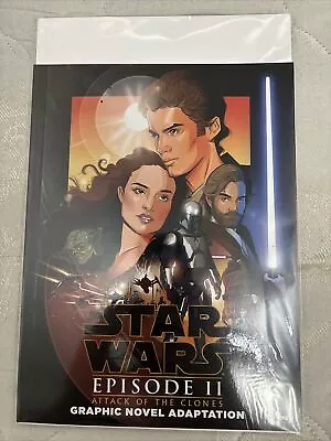 Buy STAR WARS EPISODE 2 II ATTACK OF THE CLONES ADAPTATION GRAPHIC NOVEL (72 Pages) • 6.79£