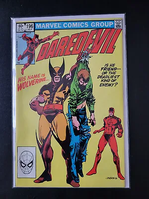 Buy Daredevil 196 1st Meeting & Team-up Daredevil & Wolverine • 11.99£