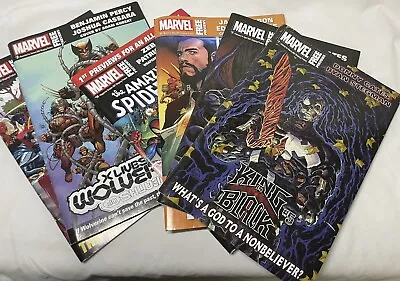 Buy Marvel Preview Comic Book Magazines Catalogs 2021 #7 8  9 14  2022 #2 4 Lot Of 6 • 10.27£