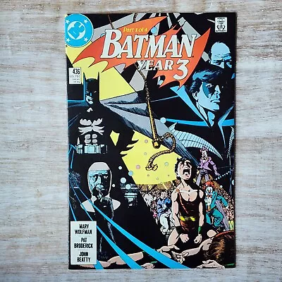 Buy Batman 436 1st App Tim Drake (Robin), George Perez Cover Graded Raw 9.2 NM- • 8.04£