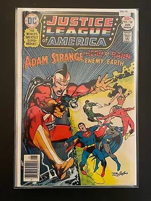 Buy Justice League Of America 138 Adam Strange App High Grade 7.0 DC Comic D62-79 • 18.99£