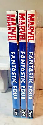 Buy Fantastic Four By Mark Waid - Volumes 1-3 - Marvel Deluxe Hardcover Lot • 83.94£