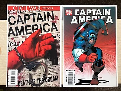 Buy Captain America 25 (2007) Death Of Captain America. Falcon App 1st Prt + Variant • 11.99£