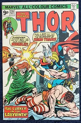 Buy Marvel US Comics' The Mighty Thor #235 May 1975 - Who Lurks Beyond The Labyrinth • 15£