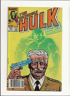 Buy Incredible Hulk #291 (1984) VF Newssstand Marvel Comics • 9.48£