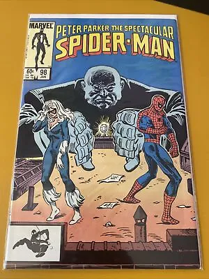 Buy Spectacular Spider-Man #98 (Jan 1985, Marvel) 1st Spot - Across The Spider Verse • 31.62£