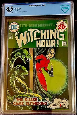Buy Witching Hour  #46   DC Bronze Age Horror / CBCS 8.5 Like Cgc White Pages • 99.94£