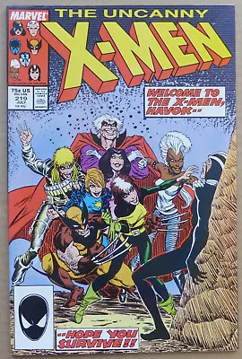 Buy The Uncanny X-men #219,  Havok  Joins The X-men, High Grade. • 4.95£