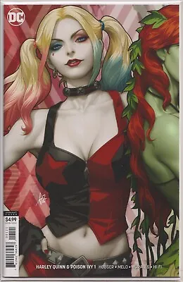 Buy Harley Quinn & Poison Ivy 1 NM/M 2019 DC Cover B Artgerm • 11.95£