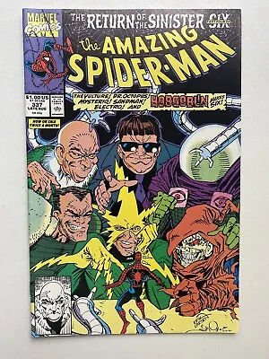 Buy Amazing Spider-Man #337 Marvel 1990 Vs. The SINISTER SIX! Gemini Shipped!! • 11.83£