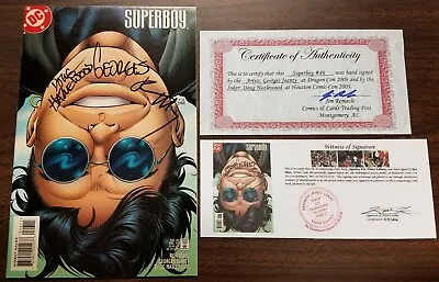 Buy Superboy (1994) #0-95 + Annual 1 SIGNED!!! Palmiotti Grummett Marz McLeod Parks • 11.08£