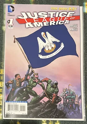 Buy Justice League Of America #1 Louisiana Variant DC Comics 2013 Sent In Mailer • 3.99£