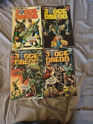 Buy Judge Dredd American Eagle Comics 2000AD, Issues 2 To 5, First US Appearance  • 18£