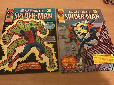 Buy Super Spider-man #257 And 258 VF/NM Marvel Comics UK • 8.50£