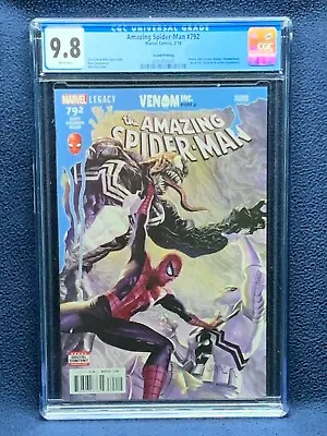 Buy Amazing Spider-Man #792 Vol 4 Comic Book - CGC 9.8 - Second Printing • 98.79£