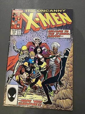 Buy Uncanny X-Men #219 - Marvel Comics - 1987 • 4.95£