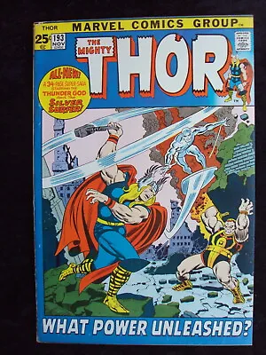 Buy Thor #193  Marvel Comics 1971 Silver Surfer Bronze Age 1971 • 58.35£