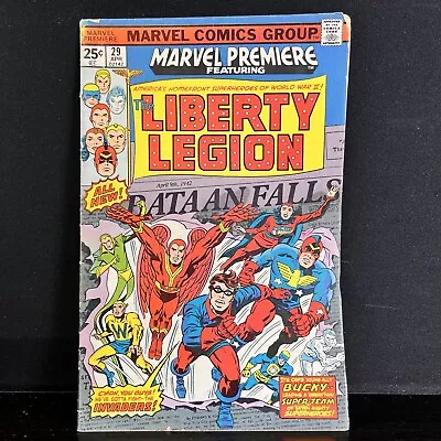 Buy Marvel Premiere # 29 1st Liberty Legion Rare 30 Cent Price Variant Origin Beauty • 24.02£