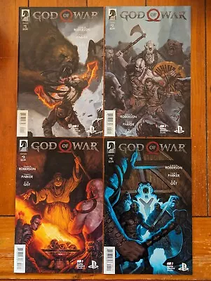 Buy God Of War #1-4 Dark Horse Comic First Print Complete Set • 55£